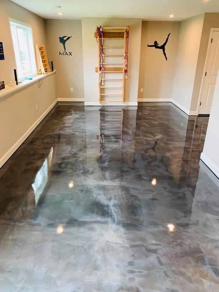 After Epoxy Floors for Homes